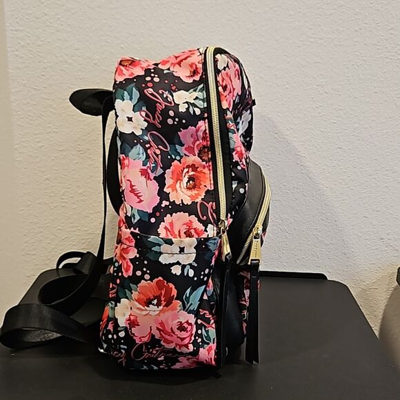 Y2K Juicy Couture Rosie Backpack Floral Roses Retro main image 10